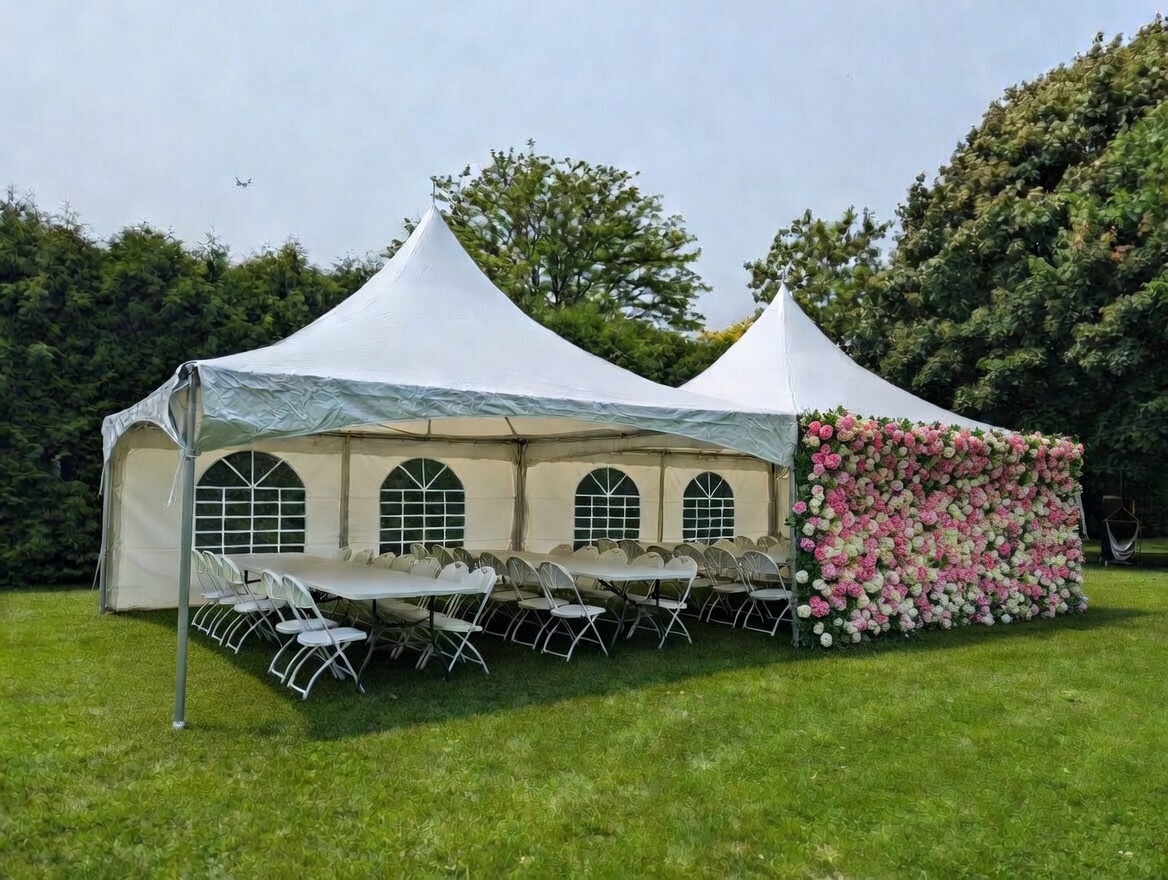 Pink Flower Wall - Image 4